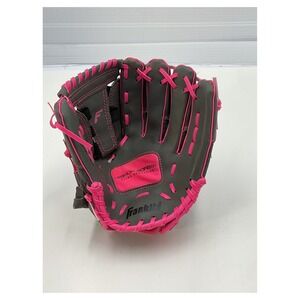 Franklin Youth Baseball‎ Glove 10.5" Shok-Sorb Pink Gray